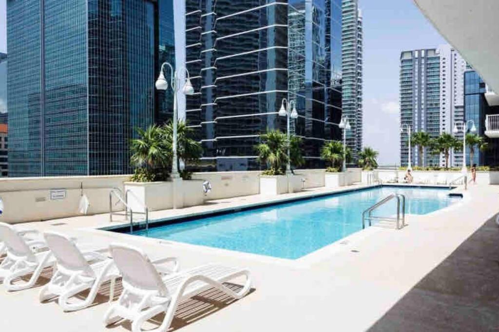 Spacious 1Bedroom Unit Brickell-Free Parking Miami Luaran gambar